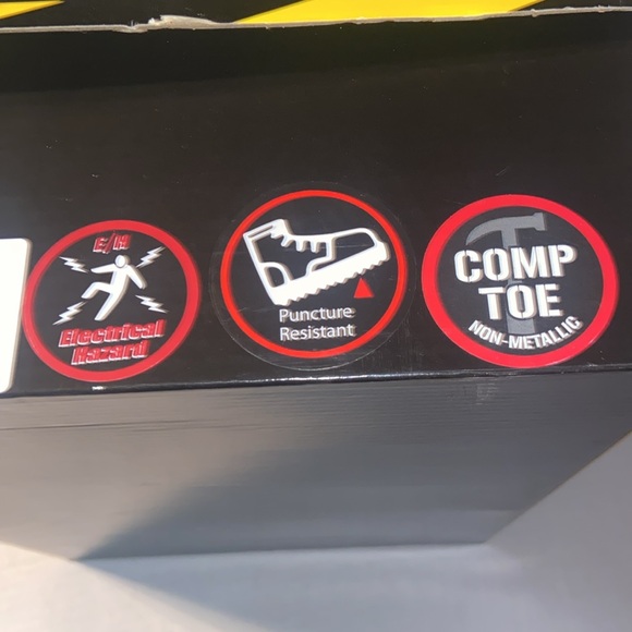 New in box Skechers for work black high top shoes size 7.5 - Picture 12 of 12